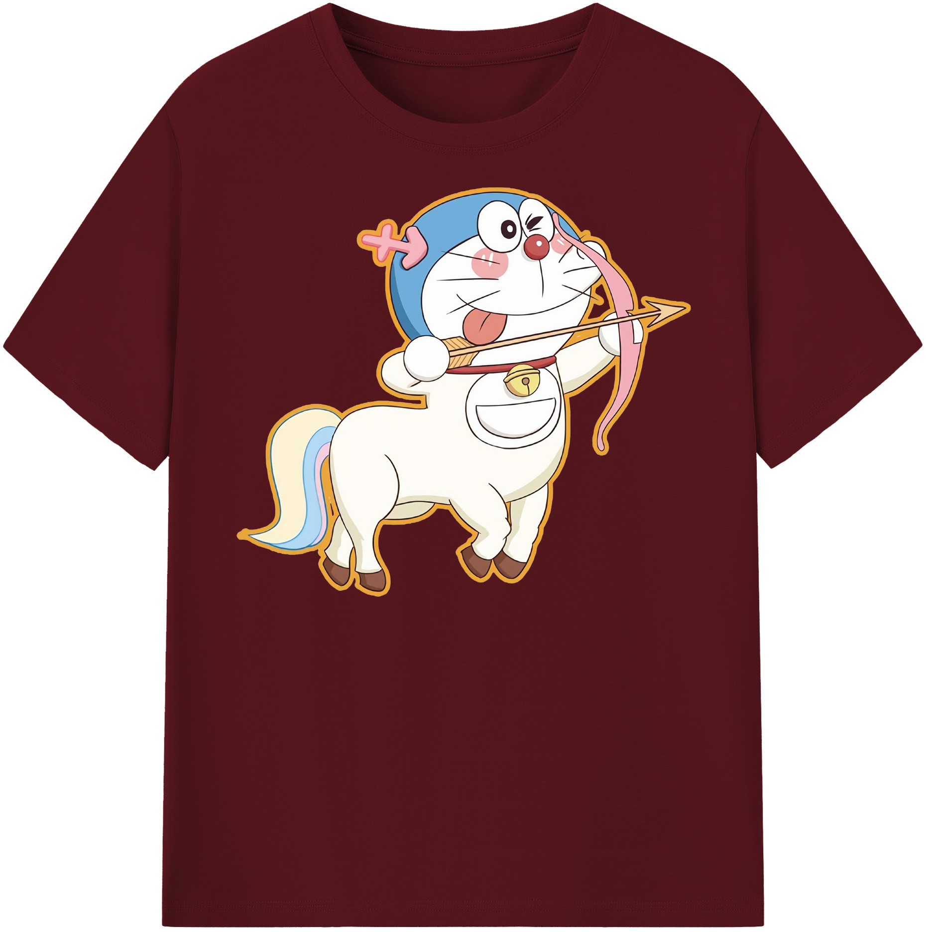 （画像用） ドラえもん Doraemon 綿100％半袖Tシャツ（フロントプリント）